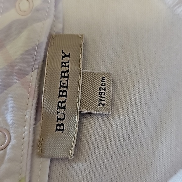 Burberry velvet dress, summer light pink - Picture 4 of 7